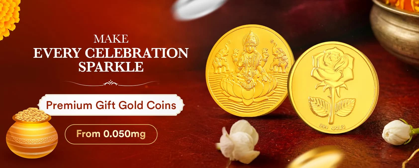Premium Gold Gift Coins