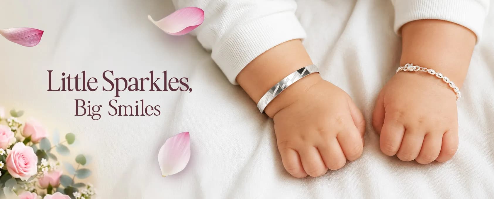 Silver Baby Bracelets