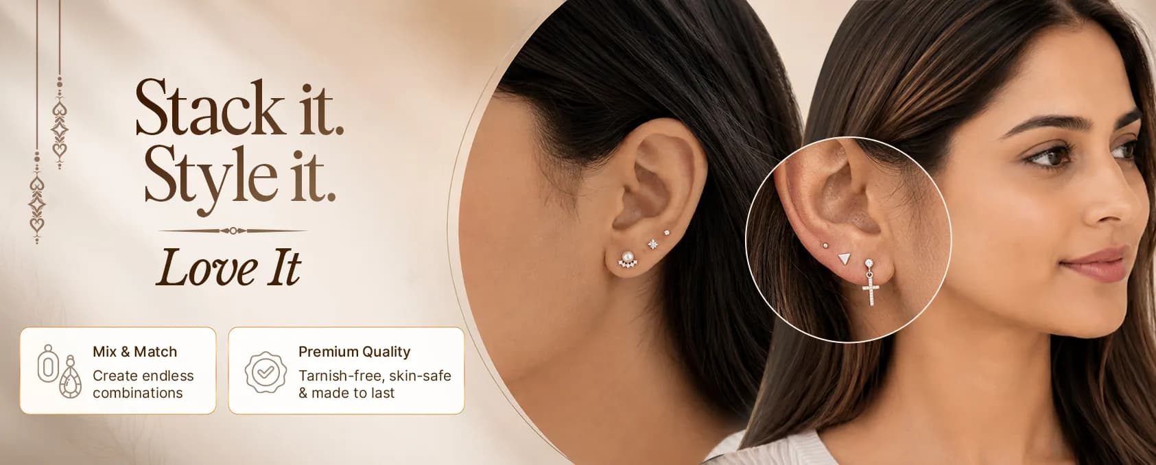 Silver Ear Stacks