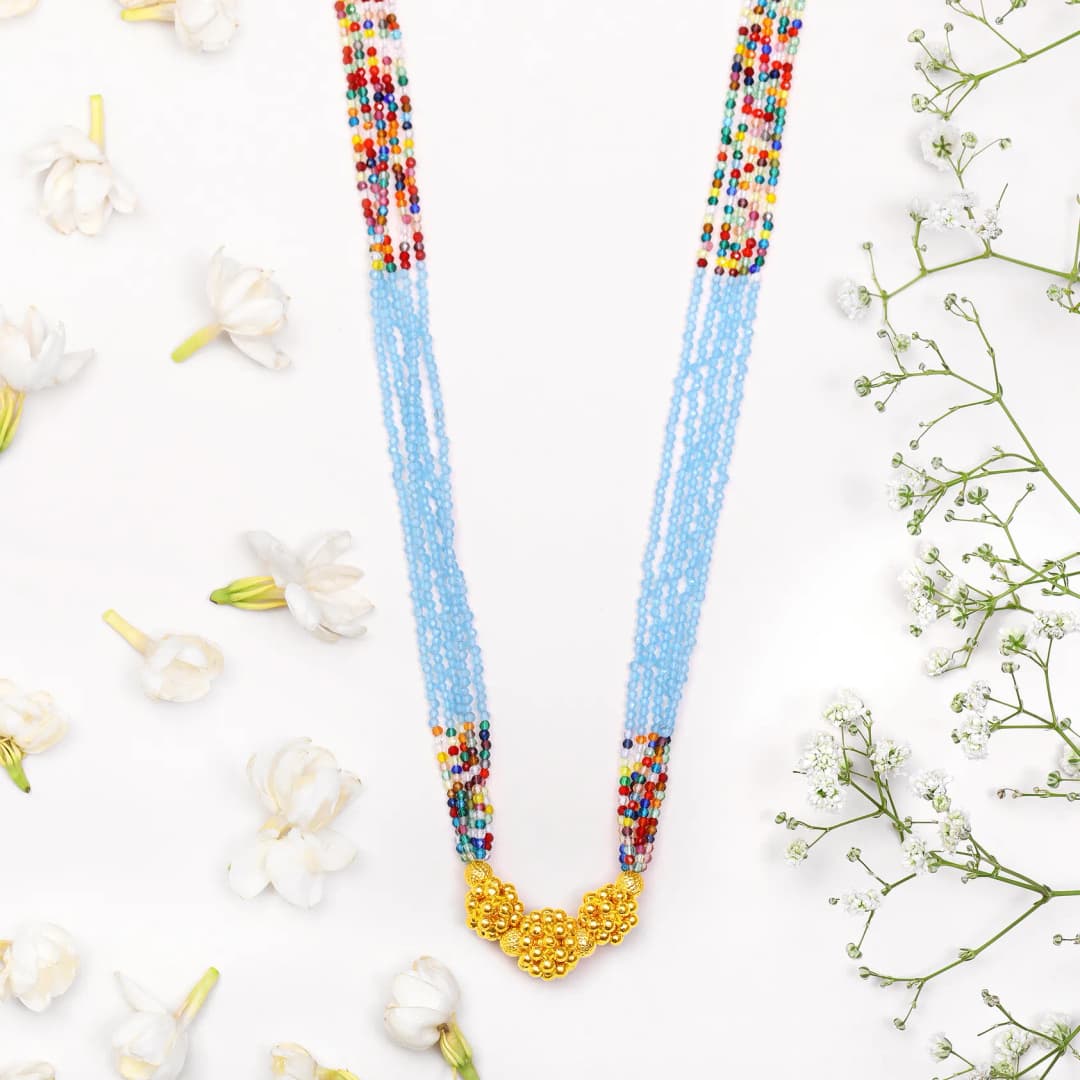 Aqua Mist Lakhi Mala