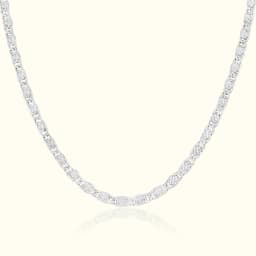 Silver Curb Chain