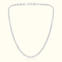 Silver Curb Chain