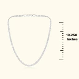 Silver Curb Chain