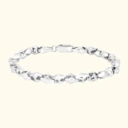 The Heavy Link Silver Bracelet