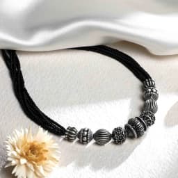 Bold Silver Mangalsutra