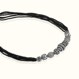Bold Silver Mangalsutra