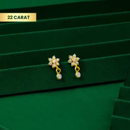 Petal Drop 22Kt Gold Tops