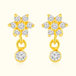 Petal Drop 22Kt Gold Tops