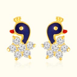 22Kt Golden Starlit Peacock AD Tops