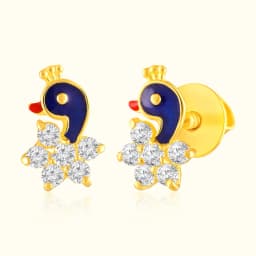 22Kt Golden Starlit Peacock AD Tops