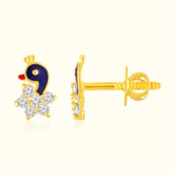 22Kt Golden Starlit Peacock AD Tops