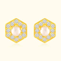 22Kt Gold Moti Tops