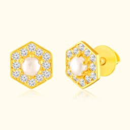 22Kt Gold Moti Tops