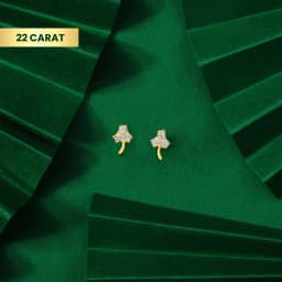 22Kt Golden Leaf Drop AD Tops