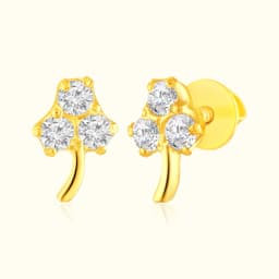 22Kt Golden Leaf Drop AD Tops