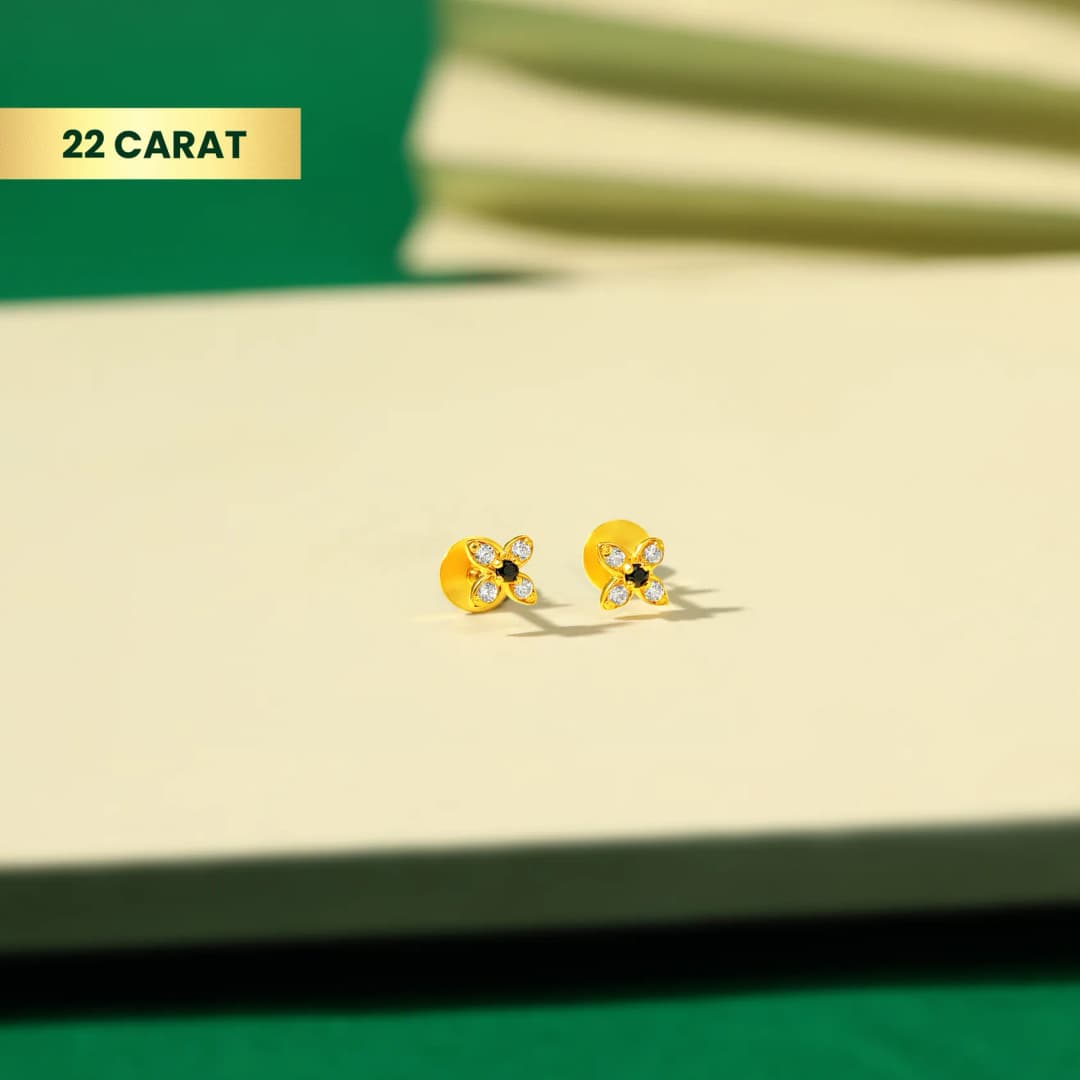 22Kt Gold Florette AD Tops