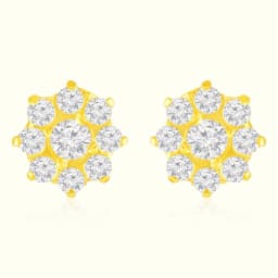 22Kt Golden Floral AD Tops