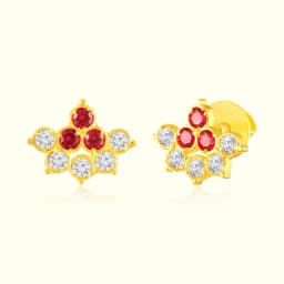 22Kt Gulmohar Gold AD Tops