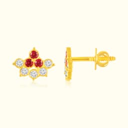22Kt Gulmohar Gold AD Tops