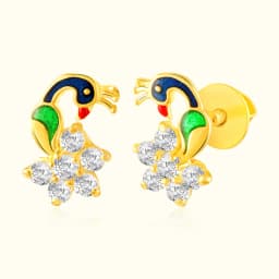 22Kt Gold Peacock Tops
