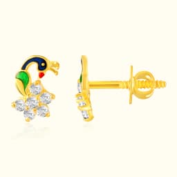 22Kt Gold Peacock Tops