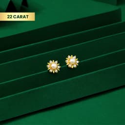 22Kt Moti Sunflower Gold Tops