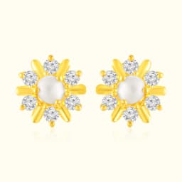 22Kt Moti Sunflower Gold Tops