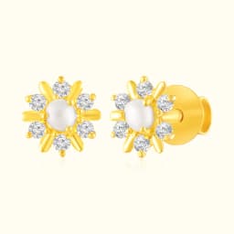 22Kt Moti Sunflower Gold Tops