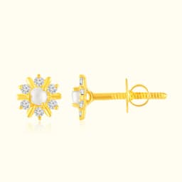 22Kt Moti Sunflower Gold Tops