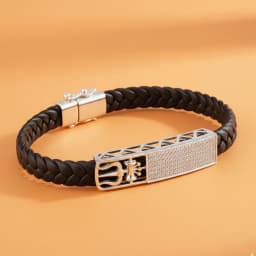 Trident Force 92.5 Silver Bracelet