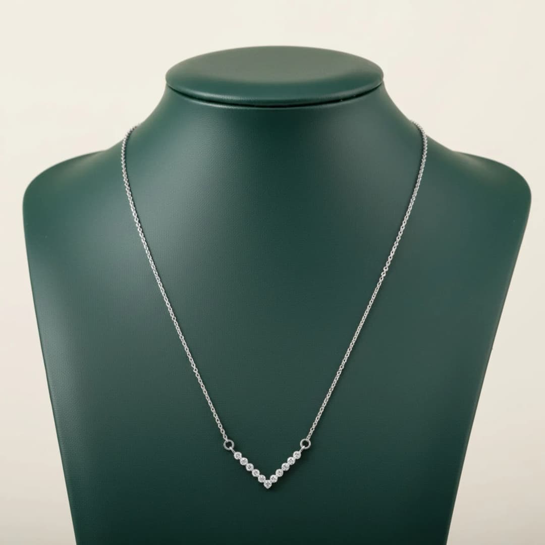Elegant Silver Fancy Chain