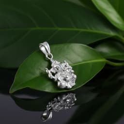 Pure Silver Ganesha Locket