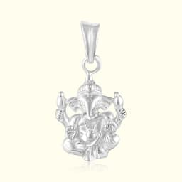 Pure Silver Ganesha Locket