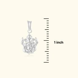 Pure Silver Ganesha Locket
