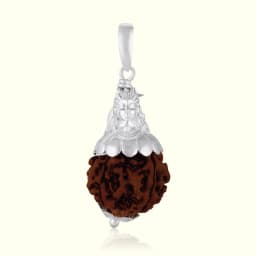 Shankar Rudraksha Silver Locket