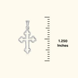 Silver Cross Locket