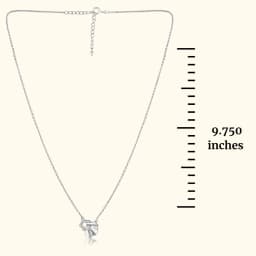 Moonlit Whisper Silver chain