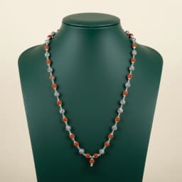 Spiritual Silver Rudraksha Mala