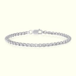 Minimalistic Fancy Silver Bracelet