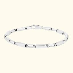 Classic Fancy Silver Bracelet