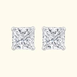 Square Illusion Studs
