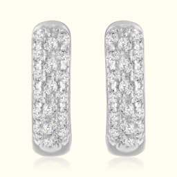 Heavy CZ Silver Bali