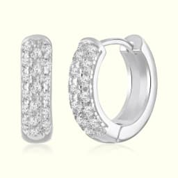 Heavy CZ Silver Bali