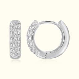 Heavy CZ Silver Bali