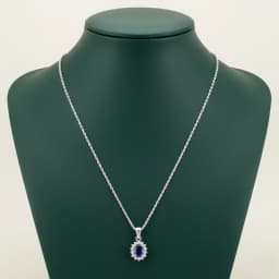 Blue Mirage Silver Fancy Chain