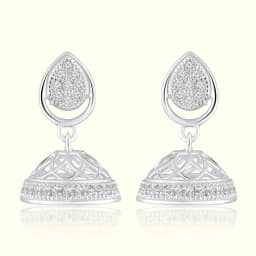 Silver Kiyana Jhumka