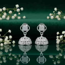 Silver Ira Jhumka