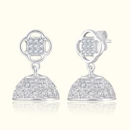 Silver Ira Jhumka