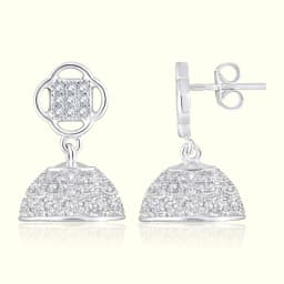 Silver Ira Jhumka