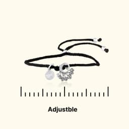 2 in 1 Silver Mayura Anklet & Bracelet